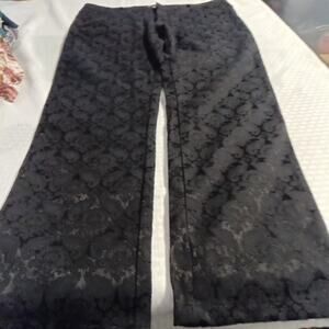 Darc Chic Black Steampunk Gothic Victorian Pants Women's Plus Size 2XL